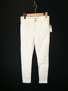 アクネ　Acne sudios ストレッチ　スリム デニムパンツ【L's(27)/ホワイト/Sランク】b4F