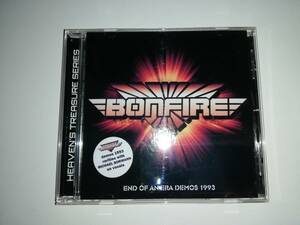 【マイケル・ボーマン関連】BONFIRE / END OF AN ERA DEMOS 1993　ボンファイアにボーマンが在籍していた時のプロモ音源　試聴サンプルあり