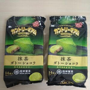 不二家　カントリーマアム　抹茶　ガトーショコラ　期間限定　クッキー