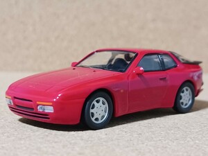 ◆京商/KYOSHO(1/64)◆ポルシェ・944・S2(赤)◆ルース/小傷有★夢屋KY008★