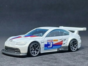 ◆ホットウィール/Hot Wheels(約1/64)◆BMW・M3・GT2(パール白/3番)◆ルース/ほぼ美品★夢屋HW039★