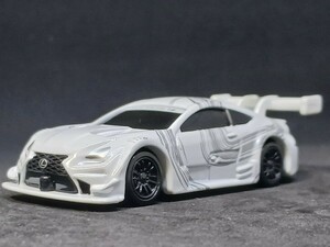 ◆トミカプレミアム(1/63)◆レクサス・RCF・GT500(白&銀)◆箱なし/ルース/傷少良品★夢屋TP042★