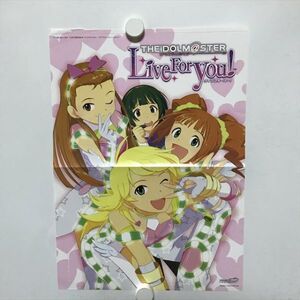 B18694 ◆アイドルマスター ライブフォーユー ファミ通 XBOX360 付録 B4サイズ ピンナップ ポスター ★5点以上同梱で送料無料★