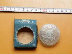  Japan ko rom Via plastic paper case attaching needle can contents equipped gramophone accessory 