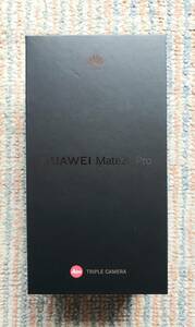 中古美品　HUAWEI　Mate20 Pro 