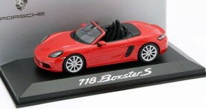 ポルシェ特注品 1/43 ポルシェ 718(982)　ボクスターS　2016　レッド