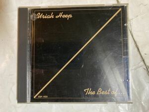 CD 旧規格 ユーライア・ヒープ Uriah Heep ベスト・オブ・ユーライア・ヒープ The Best Of VDP-1150 3200円盤 税表記無