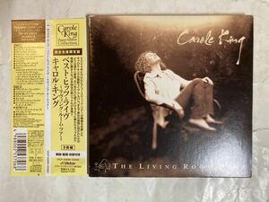 2CD paper jacket obi insert attaching Carole King The Living Room Tour Carol * King the best *hitsu* live VICP-63999 limitation record 