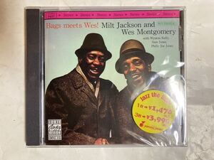 未開封 CD Milt Jackson And Wes Montgomery Bags Meets Wes! OJCCD 234-2