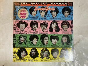 美品 LP 1978年 US盤オリジナル シュリンク付 STERLING刻印 The Rolling Stones Some Girls COC39108 ローリングストーンズ 女たち