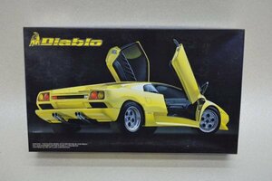 [ подлинная вещь | новый товар не собран ] Fujimi модель 1/24 RS-28 N12428 Lamborghini * Diablo желтый 00029E