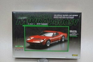 [ подлинная вещь | новый товар не собран ]IMAI Imai 1/24 SUPER CAR SERIES Lamborghini * Miura P400SV движение возможно 00037E