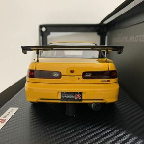 イグニッションモデル 1/18 ホンダ インテグラ Honda INTEGRA (DC2) TYPE R Yellow IG3059 タイプR ignition modelの画像2