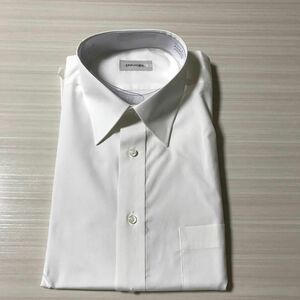 メンズ　ワイシャツ　半袖 白　形態安定