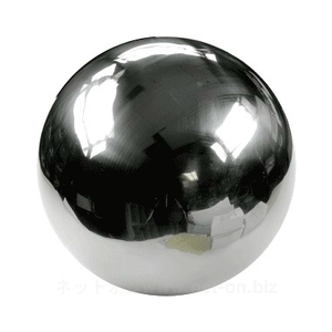 【在庫】200mm径 軽量 ステンレス 304 ボール 中空球 玉 鋼球 ( 20cm 装飾用 鋳型中空 鏡面 空 空洞 デコトラ オーナメント クリスマス ）
