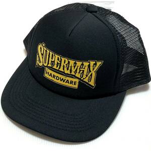 ◎SUPERMAX HARDWARE スーパーマックス ステッカー付 トラッカー ブラックCAP ロサンゼルス ローライダー Streetbrand チカーノ Lowrider 6