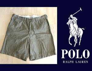 ★POLO RALPH LAUREN ショートパンツ カラー:ベージュ系　サイズ：３８　ユーズド 良好！ラルフローレン