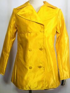 ◎90s Mサイズ【VENUS IN FURS】デッドストック コート yellow ビーナスインファズ / MADE IN USA ロザンゼルス製 ジャケット