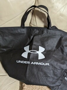 複数あり！保管品●アンダーアーマーUNDER ARMOUR●不織布トートバッグ●１枚●福袋の袋のみ●黒