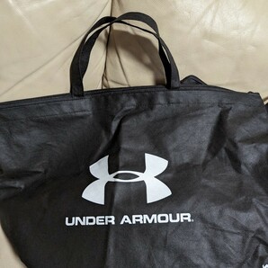 複数あり！保管品●アンダーアーマーUNDER ARMOUR●不織布トートバッグ●１枚●福袋の袋のみ●黒の画像2