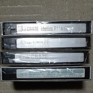 CRAZE　クレイズ　 VHS　4本