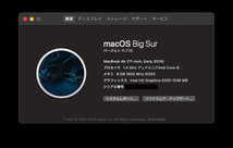 [8GBモデル] Macbook Air 11インチ Early 2014 / Core i5 1.4GHz / 8GB / 256GB 結構綺麗 [充放電191回]_画像7