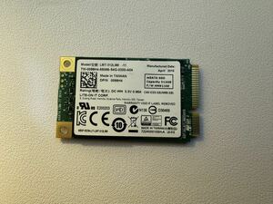 送料込 mSATA SSD 512GB LITEON 中古 TOSHIBAチップ