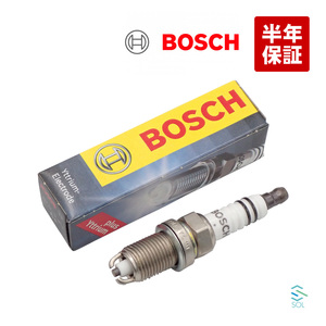 BOSCH スパークプラグ 1本 1本 FLR8LDCU+ アウディ A4 B6 B7 2.0 2.2 出荷締切18時 ボッシュ 0242229654