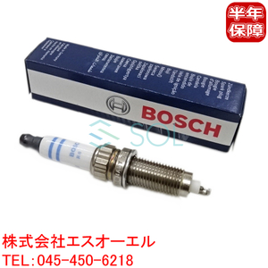 送料185円 BMW E66 F01 F02 ダブルプラチナ スパークプラグ 1本 BOSCH製 740i 740Li 750i 750Li 760Li ZR5TPP33 12120037580 12120037581