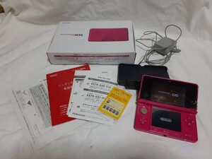 3DS корпус блеск розовый 