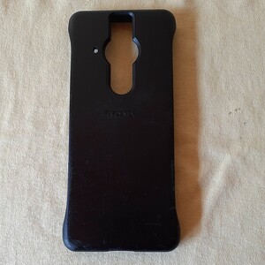 SONY Style Cover Leather for Xperia PRO-I 専用カバー ブラック　XQZ-CLBE キズあり　送料140円