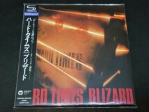 【紙ジャケット SHM-CD 帯付】ブリザード/BLIZARD◆ハード・タイムズ/HARD TIMES◆1986年作品/4th◆ジャパメタ/松川敏也◆35周年記念盤_画像1