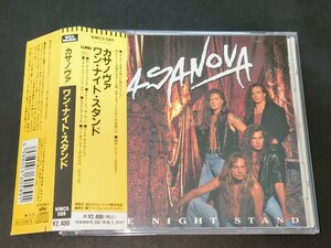 【国内盤 廃盤 帯付】カサノヴァ/CASANOVA◆ワン・ナイト・スタンド/ONE NIGHT STAND◆1992年作品/2nd◆ドイツ産メロディアスHR