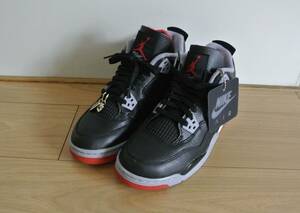 25.0cm ナイキ エア ジョーダン 4 レトロ NIKE J AIR JORDAN 4 RETRO "Bred Reimagined" FQ8213-006