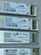 送料無料 Brocade 10G-XFP-LR 光 トランシーバ モジュール 10GBASE-LR XFP SFP Cisco Foundry ネットワークカード イーサネットルータ HP_画像10