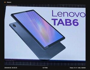 ジャンク Lenovo タブレット アビスブルー SoftBank版SIMフリー Android Tab