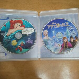 アナと雪の女王DVD＋リトルマーメイドDVD