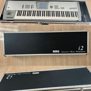 KORG シンセサイザー TRINITY PRO ケース 付き コルグ キーボード ジャンク品の画像10