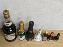 ルジェクレームドカシス・スパークリングワイン2本他＆酒器4点＆空き瓶・空き箱_画像3