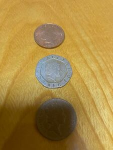 　イギリス硬貨　イギリスコイン　PENNY PENCE