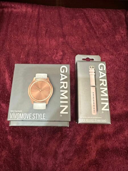 Garmin vivomove style ローズゴールド