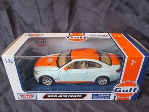 《全国一律送料800円》訳あり 超希少 １／２４ BMW M３クーペ ガルフ Gulf