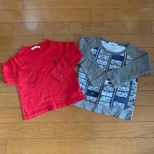 【100サイズ】　ベリーズベリー　ロンT 長袖Tシャツ×2点