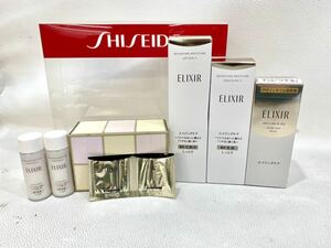 R4C703◆新品◆ エリクシール ELIXIR リフトモイスト 化粧水 乳液 シュペリエル 美容液 コットン 合計4点セット サンプル4個付き