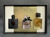 S4C496◆新古品◆ イヴサンローラン Yves saint Laurent ブラック OP モン パリ リブレ ミニ香水 7.5ml セット_画像2