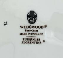 B4C309◆ ウェッジウッド WEDGWOOD フロレンティーン ターコイズ ティーポット _画像8