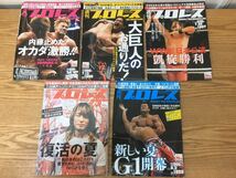 MW0323◆週刊プロレス まとめ売り◆ 2008 2011 2015 2016 2017 2018年 プロレス雑誌 合計35冊セット_画像5