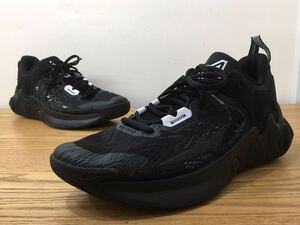 D4C011◆美品◆ ナイキ NIKE ヤニス イモータリティ2 合成繊維 ブラック バスケットボールシューズ 27.5cm DM0825-002