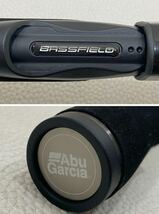 MW0309◆ アブガルシア Abu Garcia バスフィールド BASSFIELD BSFS-632L バスフィッシング スピニングロッド ケース NYLONBASS付き 竿 釣竿_画像7