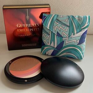 B4C609◆新古品◆ ゲラン バイ エミリオプッチ GUERLAIN by EMILIO PUCCI テラアズーラ NO01 フェイスパウダー 16g